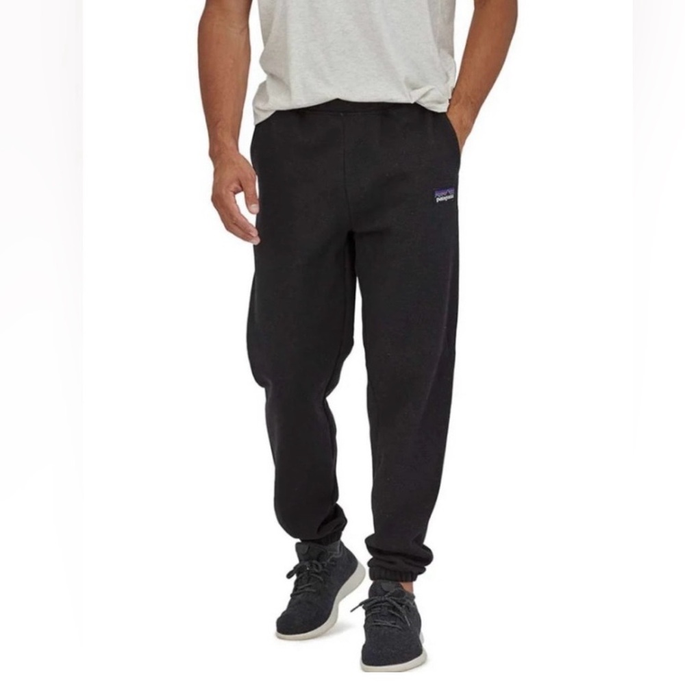 Patagonia Sweatpants P-6 Label Uprisal Black Size 3XL - Picture 12 of 12